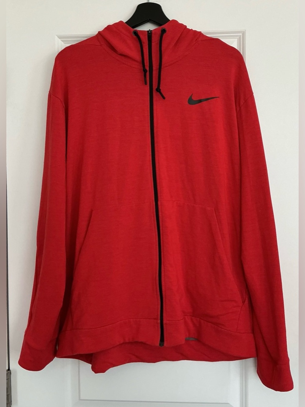 Nike Red and Black Dri-FIT Full-Zip Jacket